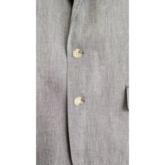 J.Crew Somelos Ludlow Slim Cotton Unstructured Men’s Suit -Grey-Size 40L (33x34)